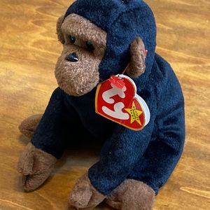 TY Beanie Baby Congo the Ape 1996